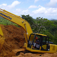 East Asia Minerals EAS — Sangihe Gold Project — Excavating Sample Trenches