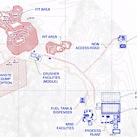 Sangihe Planned Mine Site Layout
